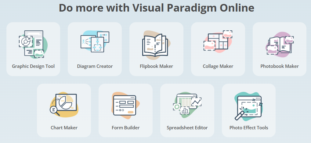 Do more with Visual Paradigm Online: Visual Paradigm Online 