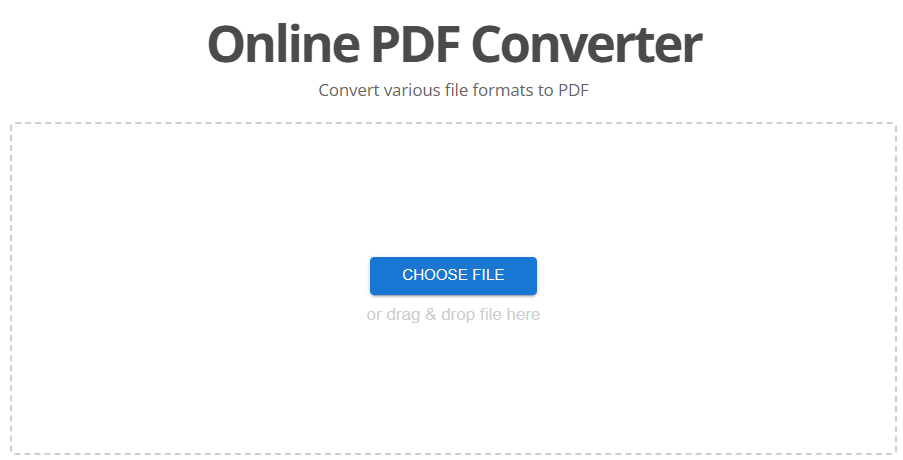 Online PDF Converter: Visual Paradigm Online 